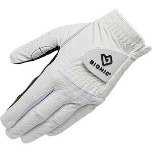 Bionic Men's Relax Grip 2.0 Golf Glove - Left Hand - EXTRA LARGE White NWT